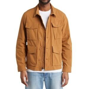 Treasure & Bond Nordstrom New Men's Surplus Field Jacket Tan Size Large Casual